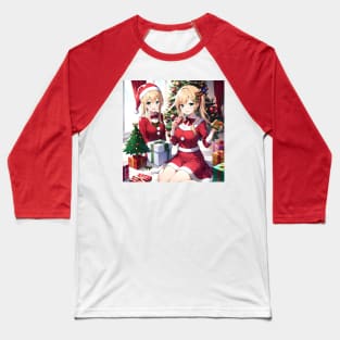 Christmas Anime Baseball T-Shirt